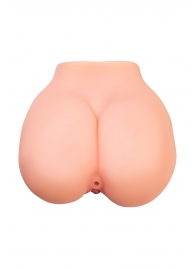 Реалистичный мастурбатор в форме попки с 2 любовными входами - No Name - в Сергиевом Посаде купить с доставкой