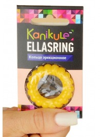 Цветное рельефное эрекционное кольцо Ellasring - Sitabella - в Сергиевом Посаде купить с доставкой
