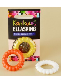 Цветное рельефное эрекционное кольцо Ellasring - Sitabella - в Сергиевом Посаде купить с доставкой