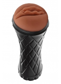 Коричневый мастурбатор-вагина Marly - Dream Toys - в Сергиевом Посаде купить с доставкой