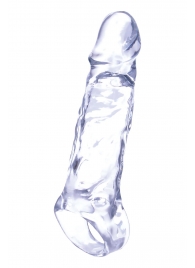 Прозрачная насадка-удлинитель Length Enhancer с подхватом - 16 см. - NMC - в Сергиевом Посаде купить с доставкой