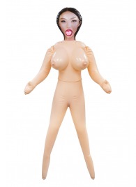 Телесная надувная секс-кукла с пышным бюстом - NMC - в Сергиевом Посаде купить с доставкой
