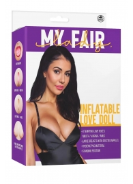 Телесная надувная секс-кукла с 3 любовными отверстиями - NMC - в Сергиевом Посаде купить с доставкой