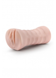 Телесный мастурбатор-вагина Ayumi с вибрацией - Blush Novelties - в Сергиевом Посаде купить с доставкой