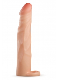 Телесная насадка-удлинитель Fortitude с подхватом - 17,7 см. - Blush Novelties - в Сергиевом Посаде купить с доставкой