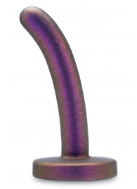 Фиолетовая насадка с гладкой поверхностью Surrender 4.75 Inch Beginner Pegging Dildo - 12 см. - Blush Novelties - купить с доставкой в Сергиевом Посаде