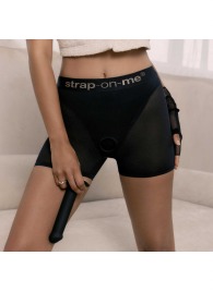 Трусики-шорты для фиксации насадок Strap-on-me Harness Lingerie Halo - size S - Strap-on-me - купить с доставкой в Сергиевом Посаде