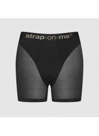 Трусики-шорты для фиксации насадок Strap-on-me Harness Lingerie Halo - size S - Strap-on-me - купить с доставкой в Сергиевом Посаде