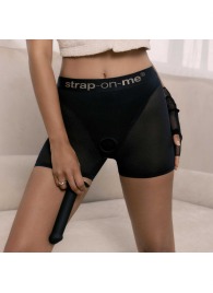 Трусики-шорты для фиксации насадок Strap-on-me Harness Lingerie Halo - size M - Strap-on-me - купить с доставкой в Сергиевом Посаде