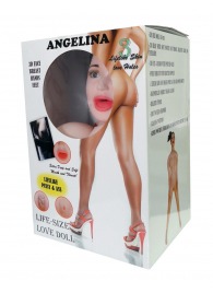 Надувная секс-кукла Angelina 3D - Boys of Toys - в Сергиевом Посаде купить с доставкой
