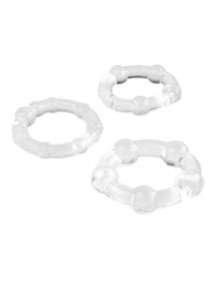 Набор из 3 эрекционных прозрачных колец - Boys of Toys - в Сергиевом Посаде купить с доставкой