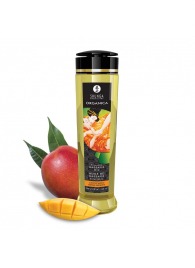 Массажное масло для тела Luscious Mango с ароматом манго - 240 мл. - Shunga - купить с доставкой в Сергиевом Посаде