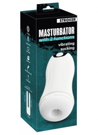 Белый мастурбатор Masturbator with 2 functions - Orion - в Сергиевом Посаде купить с доставкой