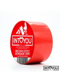 Красный скотч для фиксации Non-Sticky Bondage Tape - 15 м. - Intoyou - купить с доставкой в Сергиевом Посаде