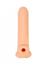 Телесный фаллоудлинитель Titan - 16,5 см. - Lola Games - в Сергиевом Посаде купить с доставкой