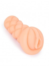 Телесный мастурбатор-вагина с вибропулей и эрекционными кольцами в комплекте - Sexy Girl - в Сергиевом Посаде купить с доставкой