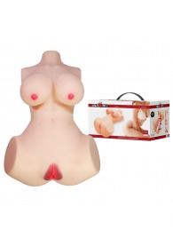 Мастурбатор-торс Aveline с 2 любовными тоннелями - Baile - в Сергиевом Посаде купить с доставкой