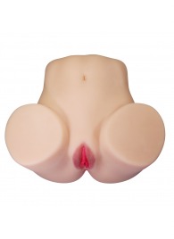 Телесный мастурбатор Julia с 2 любовными каналами - Baile - в Сергиевом Посаде купить с доставкой