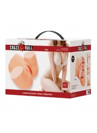 Телесный мастурбатор Liora с вибрацией - Baile - в Сергиевом Посаде купить с доставкой