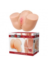 Телесный мастурбатор Olivia с 2 любовными отверстиями - Baile - в Сергиевом Посаде купить с доставкой