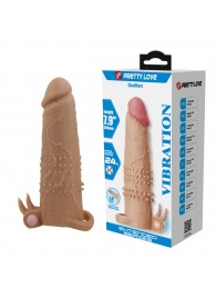 Телесная насадка на пенис Quillon - 20 см. - Baile - в Сергиевом Посаде купить с доставкой