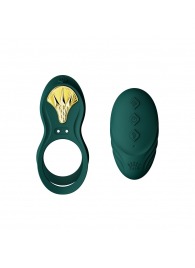 Зеленое эрекционное виброкольцо Bayek с пультом ДУ - Zalo - в Сергиевом Посаде купить с доставкой