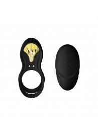 Черное эрекционное виброкольцо Bayek с пультом ДУ - Zalo - в Сергиевом Посаде купить с доставкой