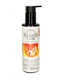 Съедобный лубрикант на водной основе Pleasure Lab с ароматом крем-брюле - 185 мл. - Pleasure Lab - купить с доставкой в Сергиевом Посаде