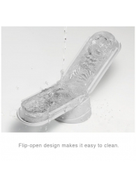 Белый мастурбатор FLIP 0 (ZERO) - Tenga - в Сергиевом Посаде купить с доставкой