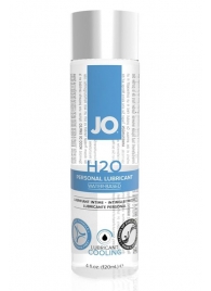 Охлаждающий лубрикант на водной основе JO Personal Lubricant H2O COOLING - 120 мл. - System JO - купить с доставкой в Сергиевом Посаде