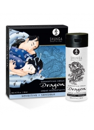 Интимный мужской крем SHUNGA DRAGON SENSITIVE - 60 мл. - Shunga - купить с доставкой в Сергиевом Посаде