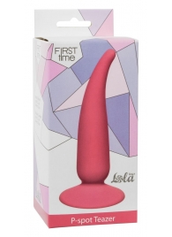 Розовая анальная пробка P-spot Teazer Pink - 12,2 см. - Lola Games - в Сергиевом Посаде купить с доставкой