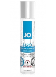 Возбуждающий лубрикант на водной основе JO Personal Lubricant H2O Warming - 30 мл. - System JO - купить с доставкой в Сергиевом Посаде