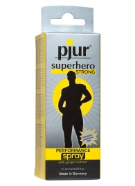 Спрей-пролонгатор длительного действия pjur SUPERHERO Strong Spray - 20 мл. - Pjur - купить с доставкой в Сергиевом Посаде