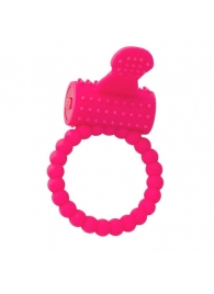 Розовое силиконовое виброкольцо A-toys - A-toys - в Сергиевом Посаде купить с доставкой