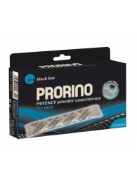 БАД для мужчин PRORINO M black line powder - 7 саше (6 гр.) - Ero - купить с доставкой в Сергиевом Посаде