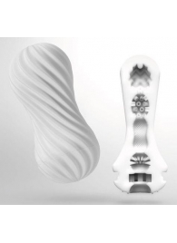 Мастурбатор FLEX Silky White с мягким рельефом - Tenga - в Сергиевом Посаде купить с доставкой