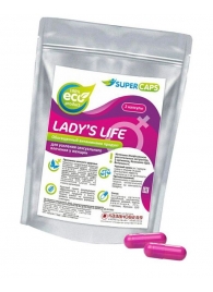 Возбуждающие капсулы Ladys Life - 2 капсулы (0,35 гр.) - SuperCaps - купить с доставкой в Сергиевом Посаде