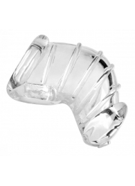 Насадка для ограничения эрекции Detained Soft Body Chastity Cage - XR Brands - купить с доставкой в Сергиевом Посаде