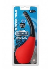 Анальный душ MENZSTUFF 310ML ANAL DOUCHE RED/BLACK - Dream Toys - купить с доставкой в Сергиевом Посаде