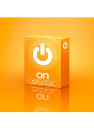 Презервативы ON) Stimulation с точками - 3 шт. - ON) - купить с доставкой в Сергиевом Посаде