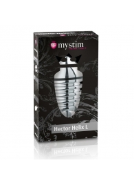 Анальный плаг для электростимуляции Hector Helix Buttplug L - 11,5 см. - MyStim - купить с доставкой в Сергиевом Посаде