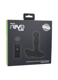 Чёрный перезаряжаемый массажёр предстательной железы NEXUS Revo Slim - Nexus Range - в Сергиевом Посаде купить с доставкой
