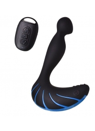 Чёрно-синий массажер простаты Erotist Third - Erotist Adult Toys - в Сергиевом Посаде купить с доставкой