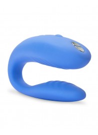 Голубой вибромассажер для пар We-Vibe Match - We-vibe