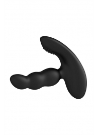 Черный силиконовый стимулятор простаты Levett Nitoc с пультом ДУ - Levett - в Сергиевом Посаде купить с доставкой