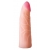 Фаллическая насадка на трусики харнесс - 17,5 см. - LOVETOY (А-Полимер) - купить с доставкой в Сергиевом Посаде
