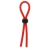 Красное эрекционное лассо с одной бусинкой-утяжкой STRETCHY THICK LASSO - Dream Toys - в Сергиевом Посаде купить с доставкой