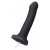 Черный фаллос с имитацией эякуляции Silicon Cum Dildo L - 19,6 см. - Strap-on-me - купить с доставкой в Сергиевом Посаде