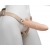 Телесный фаллопротез MEN STYLE с анальным стимулятором - 17,5 см. - LOVETOY (А-Полимер) - купить с доставкой в Сергиевом Посаде